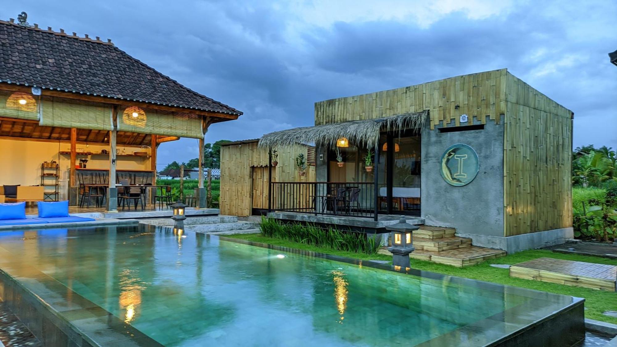 Nila Chandra Bungalows Ubud Exterior foto