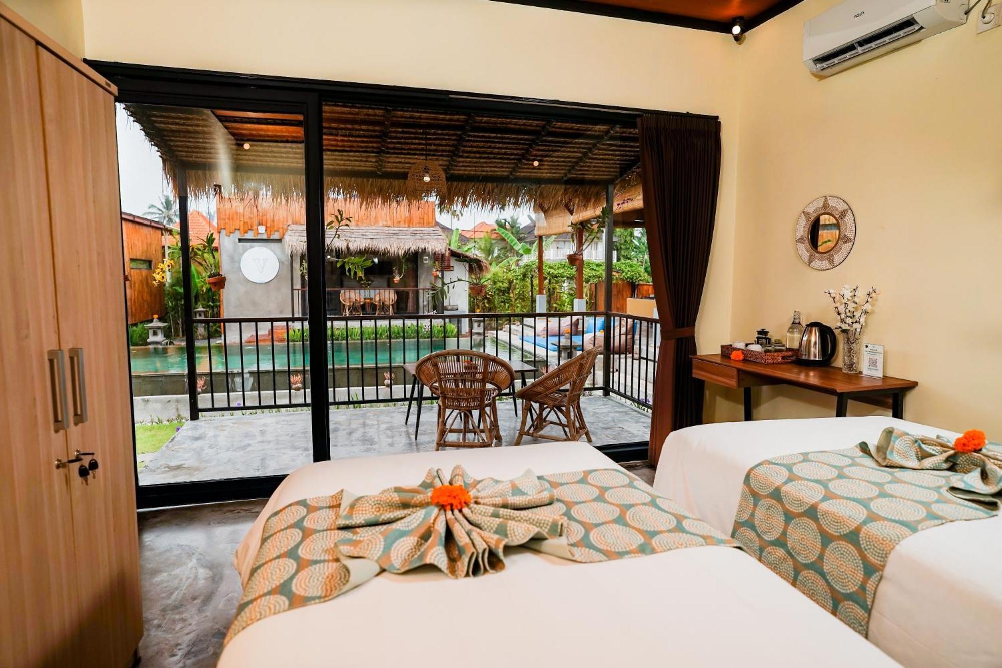 Nila Chandra Bungalows Ubud Exterior foto