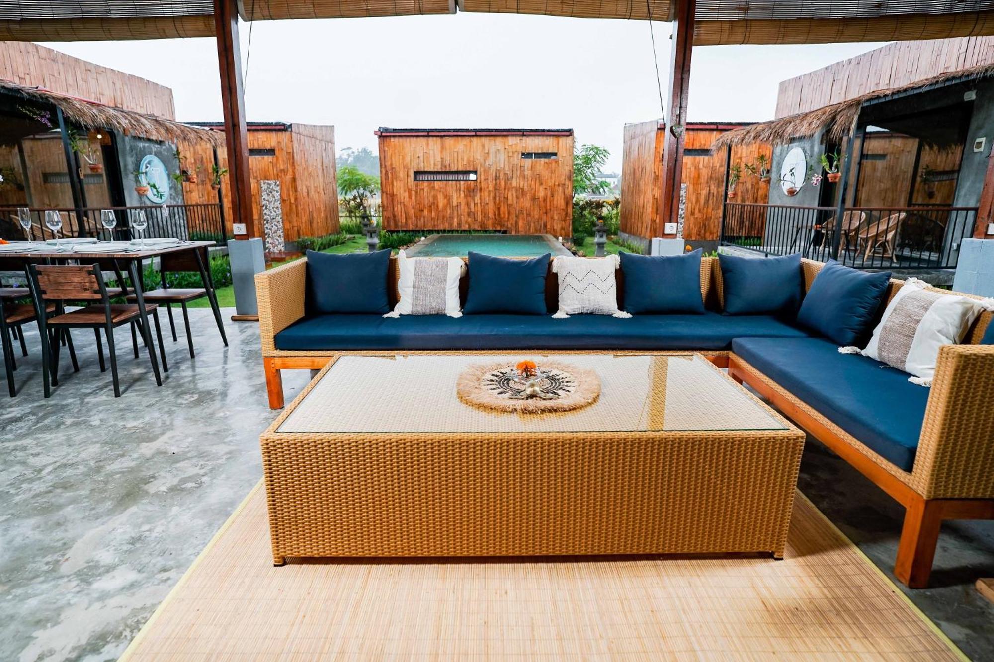 Nila Chandra Bungalows Ubud Exterior foto