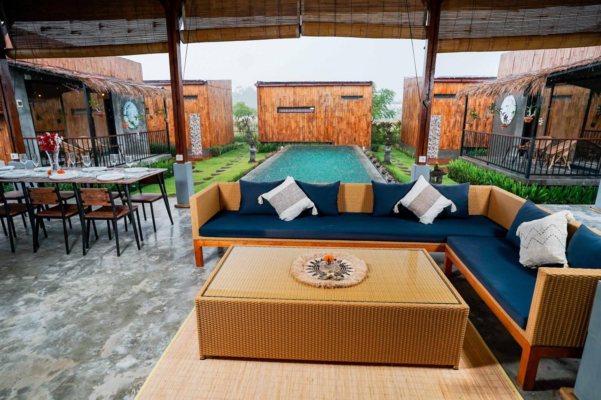 Nila Chandra Bungalows Ubud Exterior foto