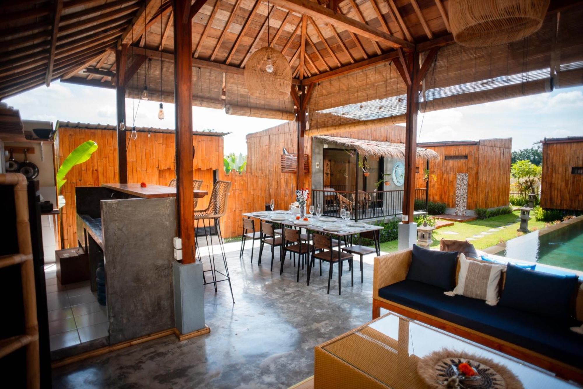 Nila Chandra Bungalows Ubud Exterior foto